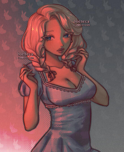 thigh-up commission thigh-up commission