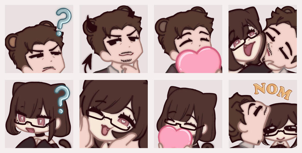 emotes sample emotes sample